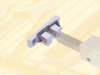 Flügelkonsole für alle Zahnstangenantriebe Flügelkonsole FK-D